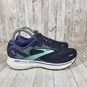 Brooks Ghost Women's Navy Teal Running Shoes